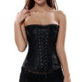 thumbnail image 2 of UPPADA Fairy Corset Clearance,Womens Bustier Lingerie Bodice Corset Plus Size Bustier Tops Pattern Corset Belt Floral Bustier Top Underbust Lace Up Corset, 2 of 4