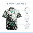 thumbnail image 7 of High Quality Hawaiian Shirts for Men Short Sleeve Aloha Beach Shirt Floral Summer Casual Button Down Shirts Blouses X2VBCP, 7 of 7