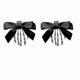 thumbnail image 1 of Halloween Skull Hand Hair Clips with Bowknot for Girls Party Decor, 1 of 4