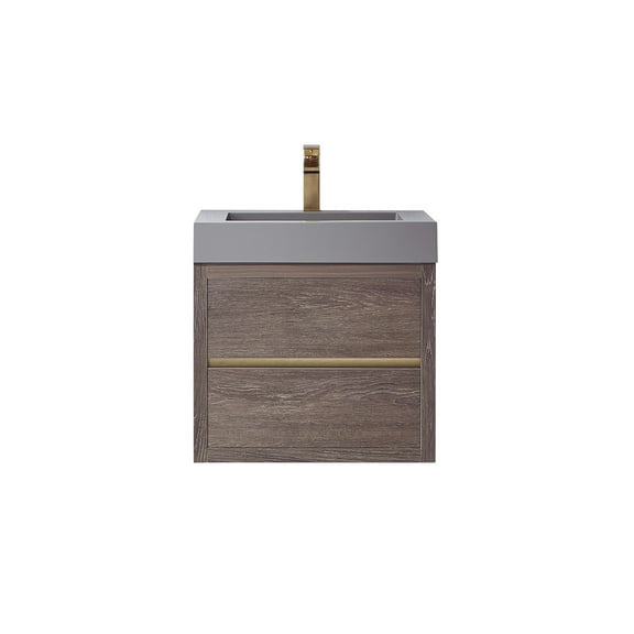 Miseno Mv703124-Nm Palencia 24" Free Standing Single Basin Vanity Set - North Carolina Oak