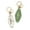 Green/White, variant on Boy Mom Retro Motel Keychain
