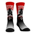 thumbnail image 3 of Rock Em Socks Stormtrooper & Darth Vader Atlanta Falcons Three-Pack Star Wars Crew Socks Set, 3 of 4