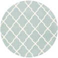 thumbnail image 3 of Safavieh Dhurries Light Blue & Ivory Area Rug, 3 of 4