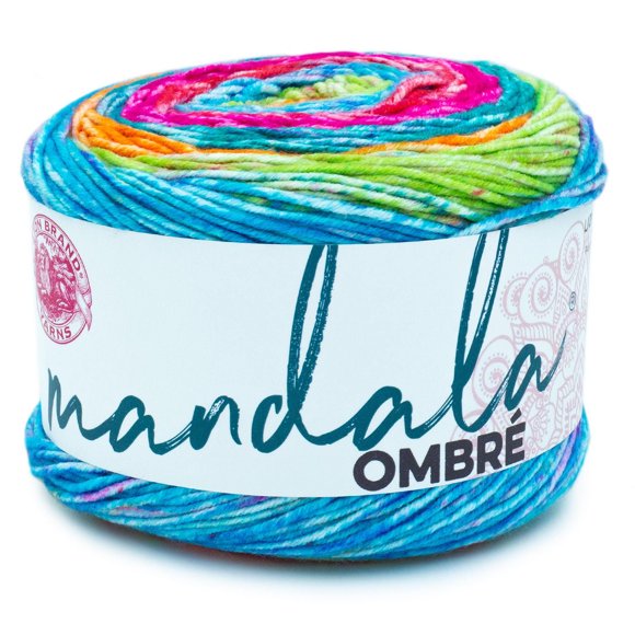Lion Brand Yarn Mandala Ombre Heureux Fil