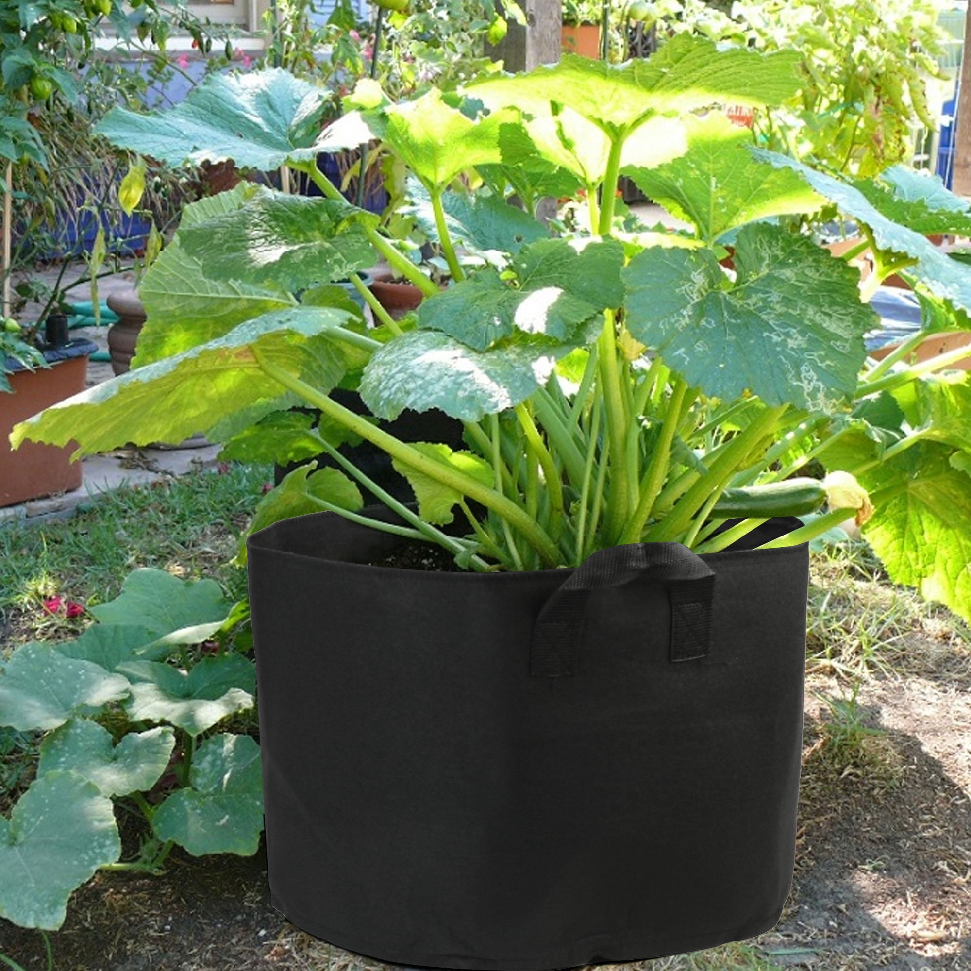 Aptoco Gallon Grow Bag Non-woven Plant Planting Bag, Flower