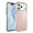 Pink, variant on Allytechgroup for iPhone 14 Protective Case, PC+TPU Basic Magnetic Case Support Wireless Charging Anti-Scratch Shock-Resistant Glitter Shockproof Bumper for iPhone 14, White