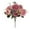Pink1, variant on Peony Silk Flower 1PC Realistic Latex Bridal Home Bouquet for Wedding and Indoor Arrangement, 29 cm, Orange