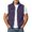 Blue, variant on WRFWUL Mens Sleeveless Stand Collar Zip Up Vest Lightweight Loose Baseball Shirts Fall Outdoor Hiking Casual Sports Jacket with Pocket