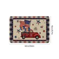 thumbnail image 2 of 4th of July Decorations, Welcome Doormat Flags Door Mat With Slip Resistants Rubber Vintage Linen Floor Mat for 4th Of July Independence Day Indoor Outdoor Home, 2 of 8