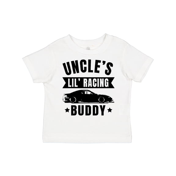 Inktastic Uncles Lil Racing Buddy Boys or Girls Toddler T-Shirt