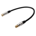 thumbnail image 2 of F Type Cable F Type Coaxial Cable F Type Coaxial Cord F Type Coax Cord F Type Male To F Type Female Cord F Type Cable Male To Female Gold Plated Connector Digital Sound Video, 2 of 8