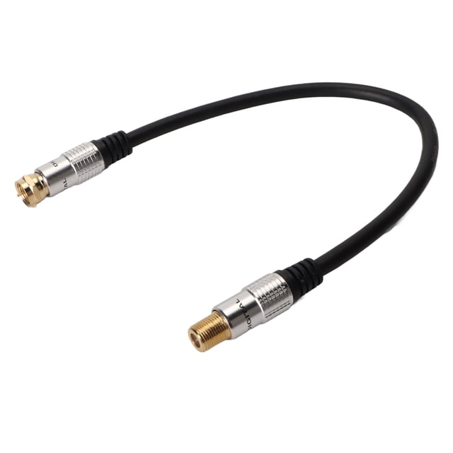Cable tipo F, conector macho a hembra chapado en oro, cable coaxial de vídeo y sonido digital para módem HDTV CATV, receptor de satélite