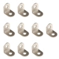 thumbnail image 1 of Soporte de esquina Zulema 2x 10 Uds. de acero inoxidable para muebles, 1 of 6
