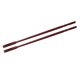 thumbnail image 1 of 10 piezas de 35 x 1 cm, palo de flauta de madera roja, accesorio de varilla de flauta, 1 of 1