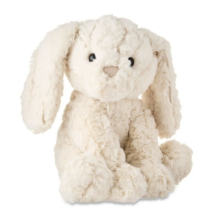 Easter Medium Cream Curly Bunny Plush, 10 In, By Way To Celebrate