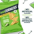 thumbnail image 5 of PopCorners No Artificial Colors or Flavors Jalapeno Popper Popped Corn Chips Bag, 6.5 oz​, 5 of 8