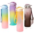 thumbnail image 4 of Kettle, sports cups, kettle, elastic lid, straw cups, Light Blue, 4 of 5