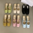 thumbnail image 2 of Bailamos, zapatillas de mujer, nuevas zapatillas de primavera, zapatos bajos, sandalias Mary Janes, moda 2024, zapatos de vestir femeninos, zapatos planos con tiras en la parte posterior, 2 of 5