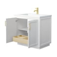 thumbnail image 7 of Wyndham Collection Wcf2929-36S-1Int-Mxx Miranda 36" Free Standing Single Basin Vanity Set, 7 of 7