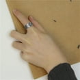 thumbnail image 5 of HOOUN Real S925 Silver Band Men Women Lucky Five Emperors Coin Ring, 5 of 5