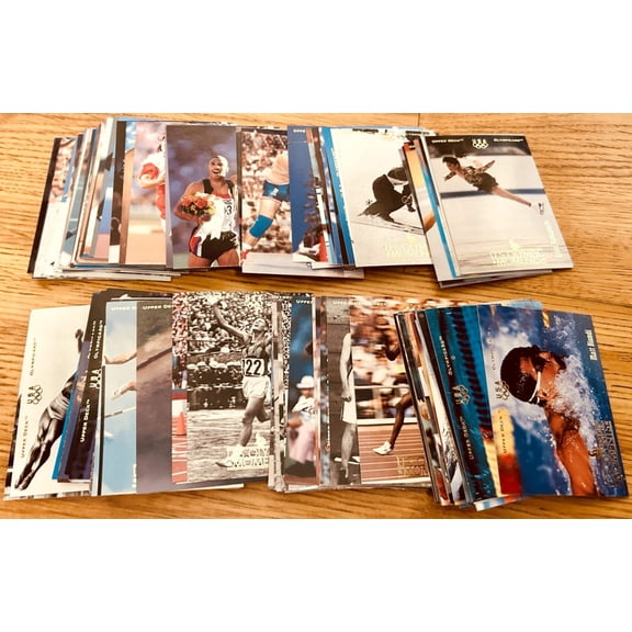 1996 Upper Deck USA Olympic cards near complete set Michael Jordan Larry Bird
