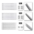 thumbnail image 3 of 200 pieces pre-sterilized individually wrapped tattoo needles nozzle tip set, 3 of 4