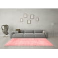 thumbnail image 3 of Ahgly Company Indoor Rectangle Solid Red Modern Area Rugs, 7' x 9', 3 of 4