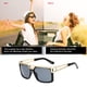 thumbnail image 4 of Guardurnaity Gafas de sol, accesorio de Metal para mujer, gafas con montura cuadrada, suministros para ojos, gafas de alta definición, accesorios Lentes Negro-gris, 4 of 6