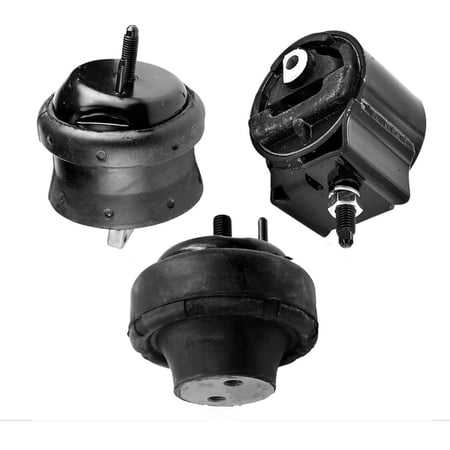 4M Auto Parts Front Right or Front Rear Right or Rear Engine Mounts & Left Transmission Mount 3PCS Parts 2934 2862 2717