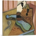 thumbnail image 1 of ARTCANVAS The Violin 1913 Canvas Art Print by Juan Gris - Size: 18" x 18" (1.50" Deep), 1 of 9