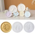 Angel Series Gypsum Plate Silicone Mold DIY Jewelry Storage Tray Molds