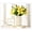 5pcs yellow, variant on TETOU Artificial Tiger Lily Real Touch Fake Fall Flowers for Fall Thanksgiving Halloween Wedding Home Party Decor Plastic Lily Faux Flowers