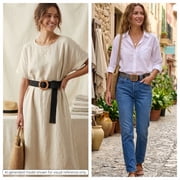 Elastic Belt for Women Straw Woven Elastic Stretch Waist Belt Women Skinny Dress Belt Belts for Women Dresses
