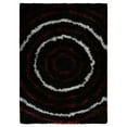 thumbnail image 3 of Rugsotic Carpets Hand Tufted Shag Polyester Eco-Friendly Area Rugs -9'x12', Rectangle, Black Multicolor, Plain Solid Design, High Pile Handmade Anti Skid Rugs for Living Room,Bed Room K00005, 3 of 5
