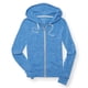 thumbnail image 1 of Aeropostale Sudadera con capucha Heathered FZ para mujer, azul, XS Aeropostale Sudadera, 1 of 1