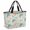 Multicolor Cream, variant on Teal Red Coastal Beach Bag for Women,Large Breathable Mesh Beach Tote Bag,Summer Beach Nautical Sea Turtle Coral Starfish Sandproof Lightweight Travel Bags for Vacation Picnic Swimming Pool