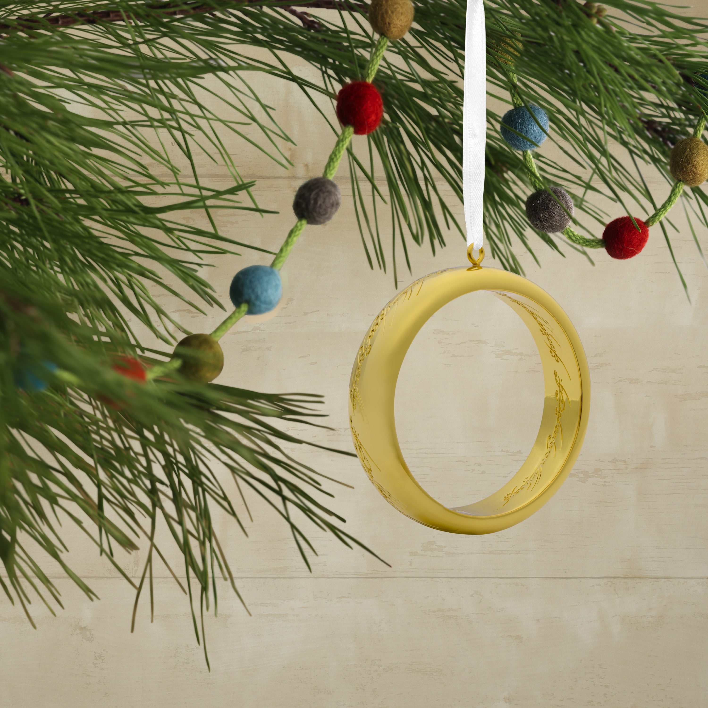 Hallmark The Lord of The Rings One Ring Christmas Ornament, 1 Count