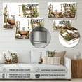 thumbnail image 4 of Designart "Decor with a Natural Bathroom Theme XXII" Bathroom Metal Wall Art Prints, 4 of 5