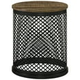 thumbnail image 2 of Industrial Style Accent Table / Versatile Placement Option / Sustainable Mango Wood Use, 2 of 4