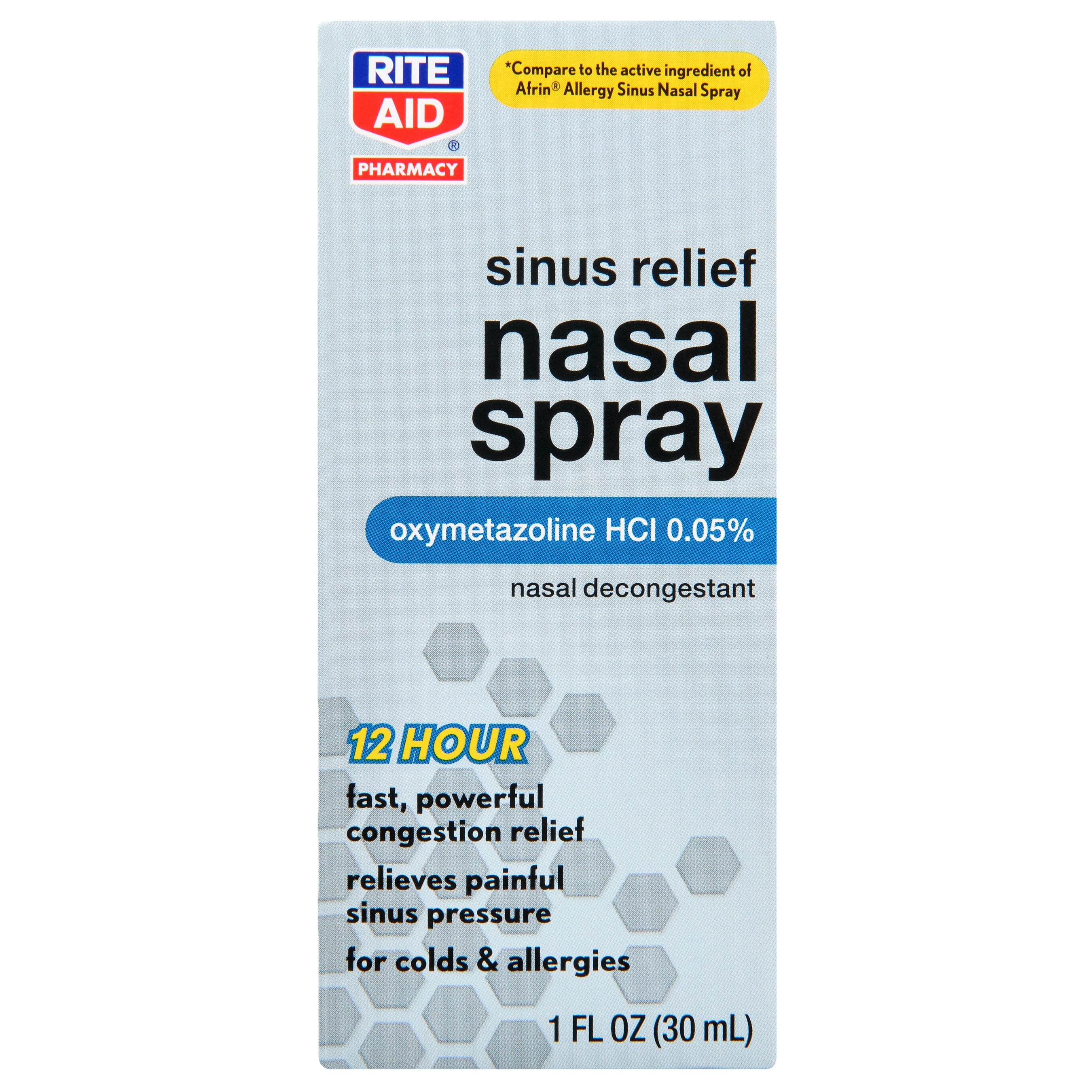 Rite Aid Nasal Spray , Rite Aid Pharmacy Nasal Spray, Sinus Relief, 12 ...