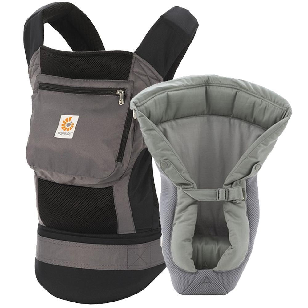charcoal and black performance carrier