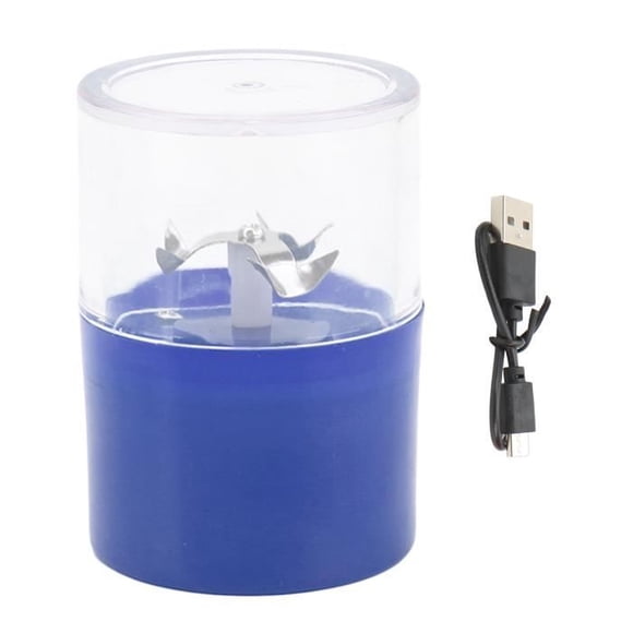 Duokon Electric Grinder Electric Spice Grinder Stainless Steel Blade USB Rechargeable Portable Grinder Cracker
