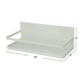 thumbnail image 2 of Household Essentials Metal Magnetic Spice Organizer, White, 2 of 8