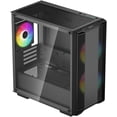 thumbnail image 2 of Gabinete DeepCool CC360 ARGB Micro ATX Panel Cristal Negro, 2 of 9