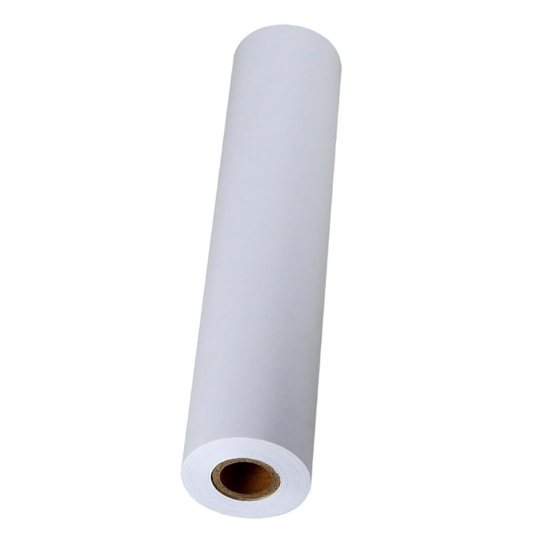  STOBOK Drawing Craft Paper Roll, 9m White Painting Poster Paper  Roll Wrapping Paper Art Easel Paper Roll for Students School