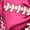 Charity Pink, variant on Trenz Shirt Company Women's Pink Out For Breast Cancer Awareness Bow Short Sleeve T-Shirt-Ash-Medium