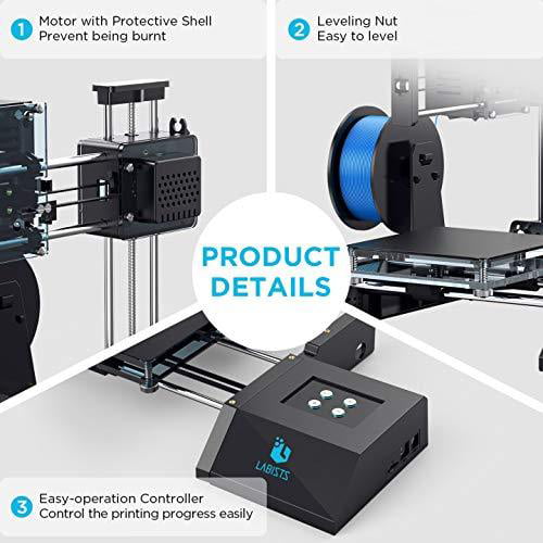 High Precision Mini 3D Printer, X1 Entry-Level 3D Printer DIY Kit - LABISTS
