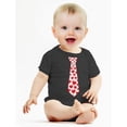 thumbnail image 4 of Tstars Boys Unisex Valentine's Day Love Red Hearts Tie Love Gift for Valentine's Day best and Cute Gift Idea for Boy Infant Baby Bodysuit, 4 of 8