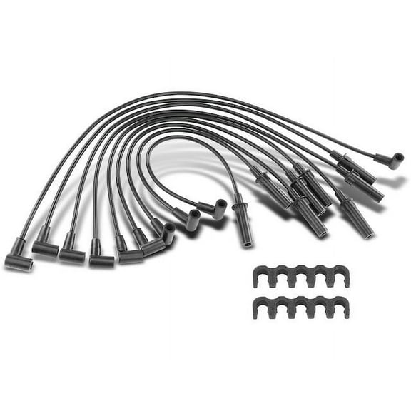 Spark Plug Wire Set 9 - Compatible with 1994 - 2003 Dodge Ram 1500 - Autopart Premium
