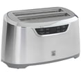 thumbnail image 1 of Kenmore Elite 4-Slice Long Slot Toaster Silver Stainless Steel with Auto-Lift and Digital Controls, 1 of 10